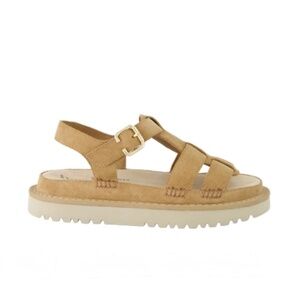Leather Sandal. Tan suede chunky Leather. Women’s US  sizes